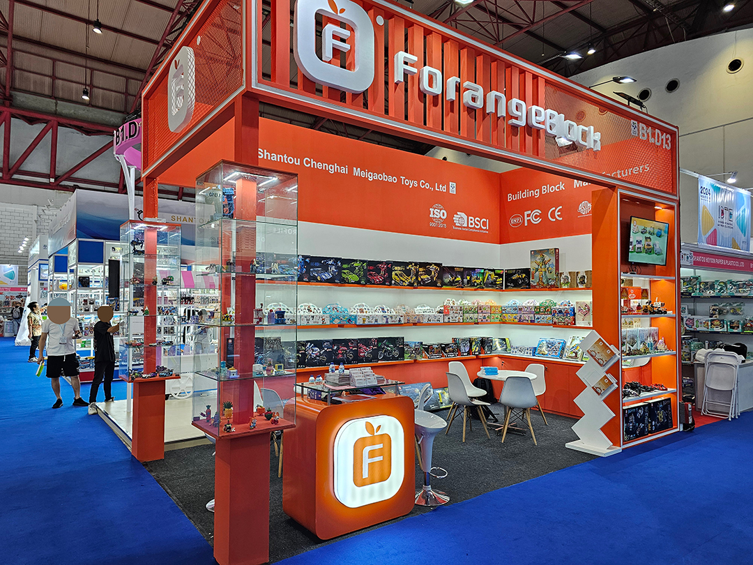 Forange Block brings new products to the 2024 IBTE Indonesia Exhibition 0