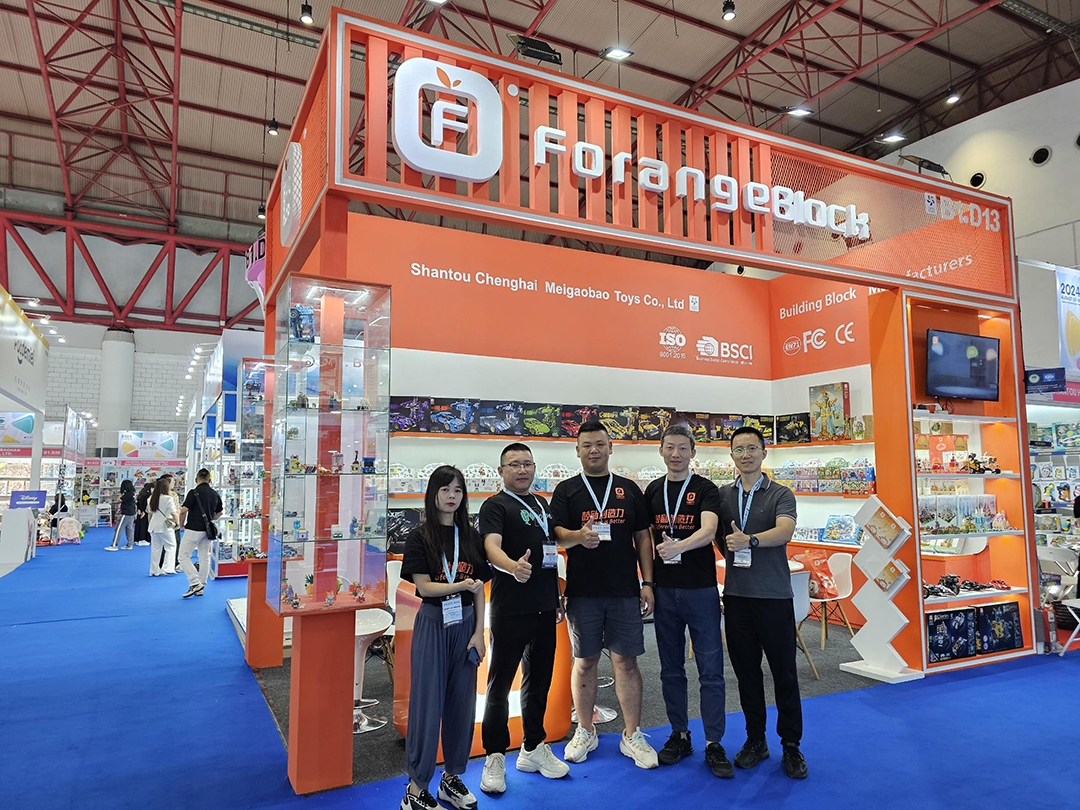 Forange Block brings new products to the 2024 IBTE Indonesia Exhibition 1