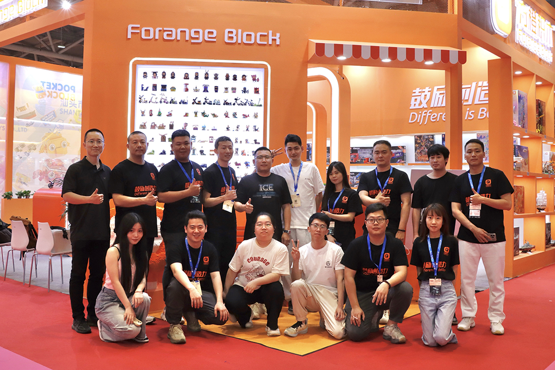 Forange Block exhibited many new hot products at the TOY EDU CHINA 2024 0